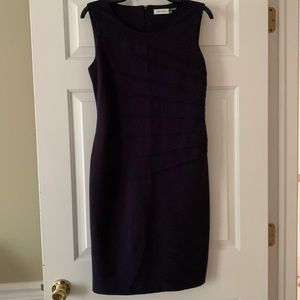 COPY - Beautiful navy blue Calvin Klein sleeveless dress